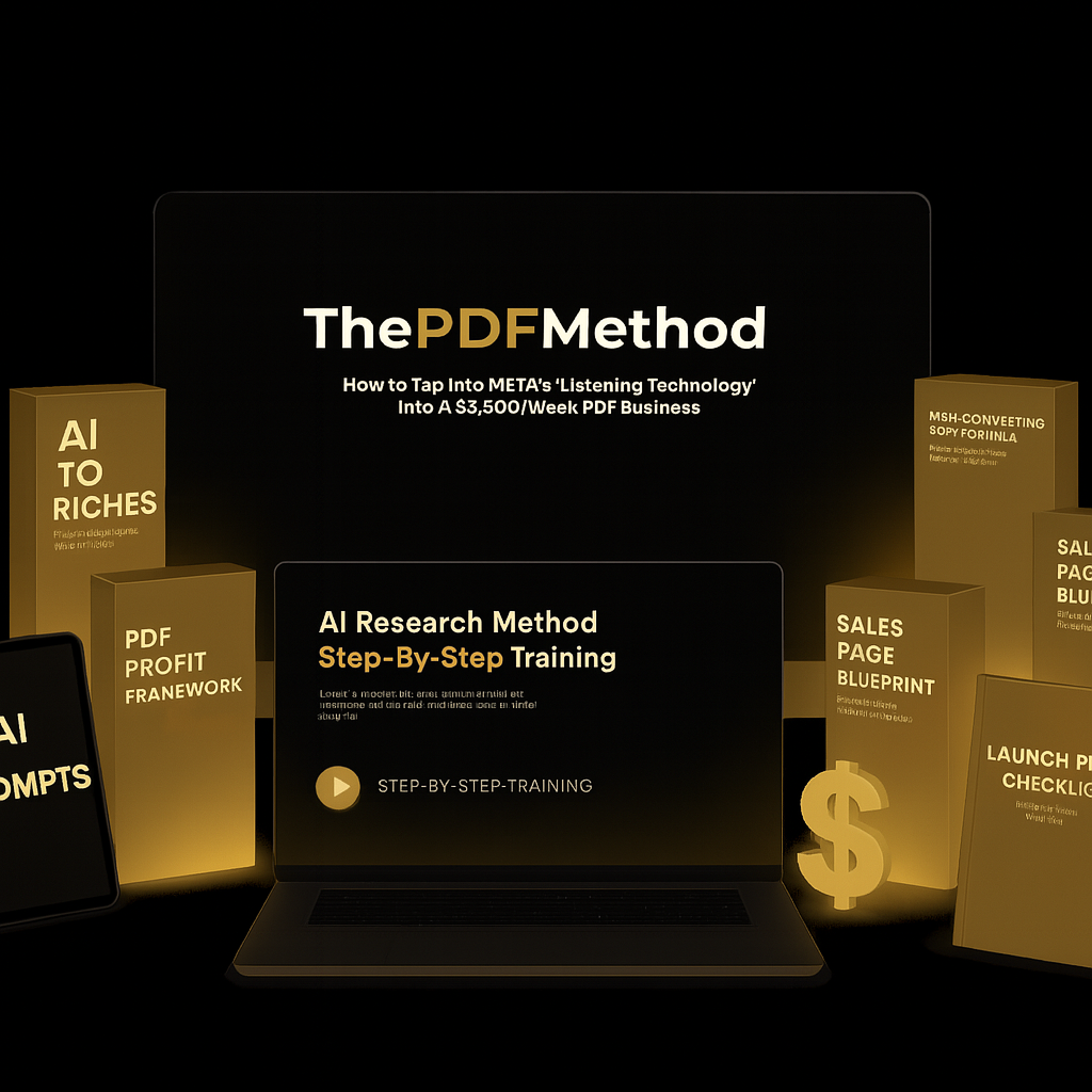 The Halal PDF Money Machine Masterclass™ - Full Guide