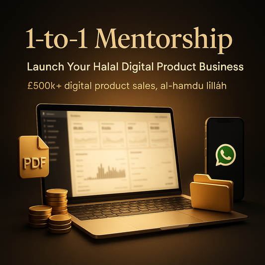 1 to 1 mentorship to start your successful digital product business